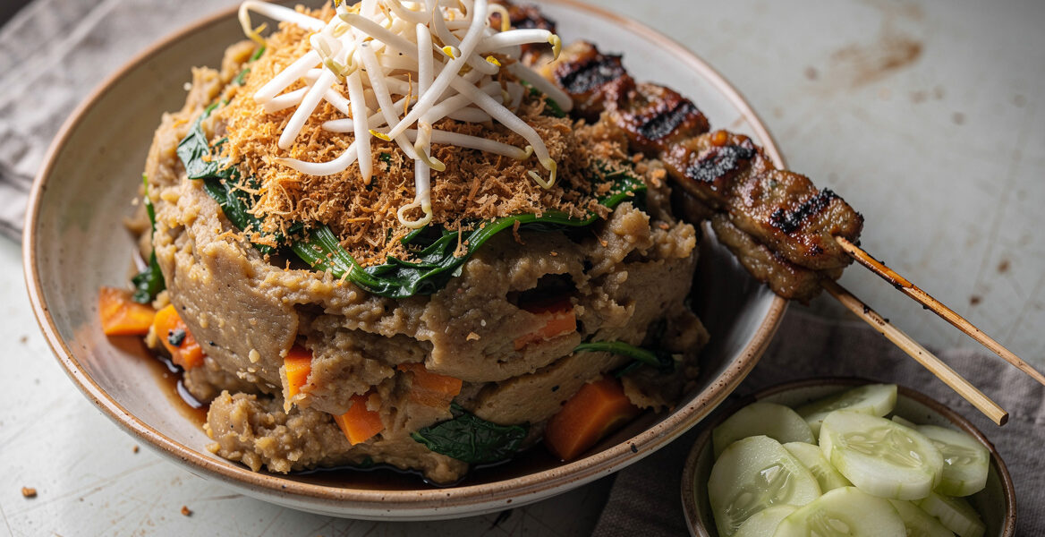 Oosterse stamppot met paksoi en taug&eacute;