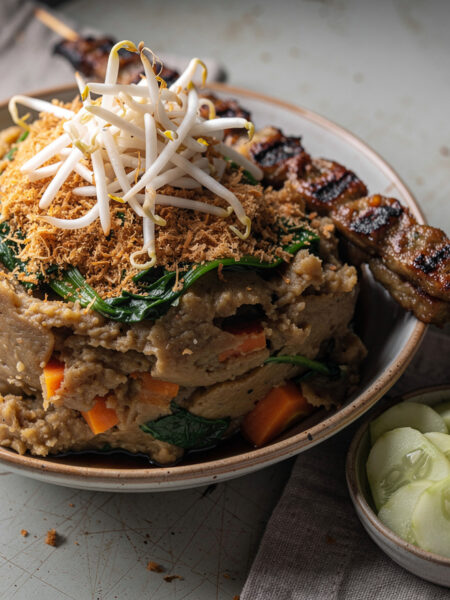 Oosterse stamppot met paksoi en taug&eacute;