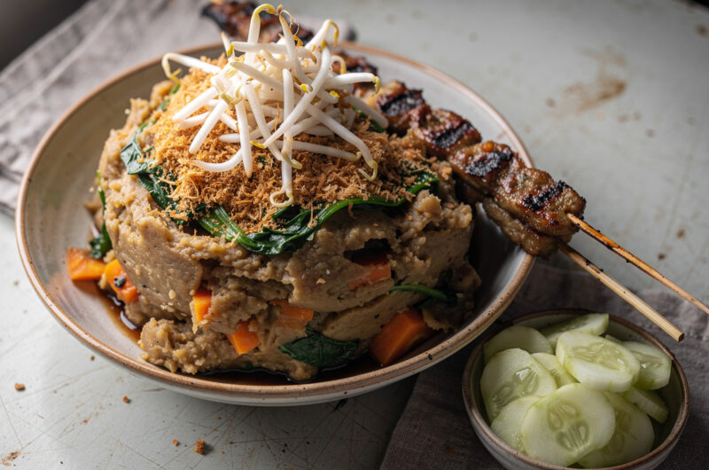 Oosterse stamppot met paksoi en taug&eacute;