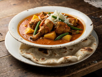 Roti met kip