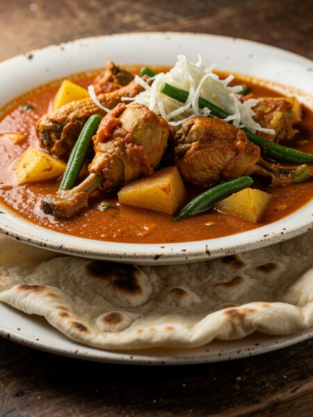 Roti met kip