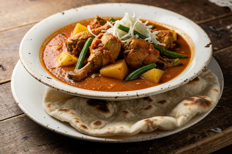 Roti met kip