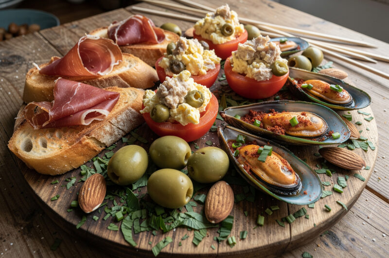 Spaanse tapasschaal