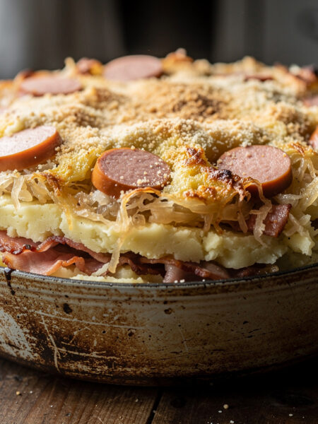 Zuurkool in de oven