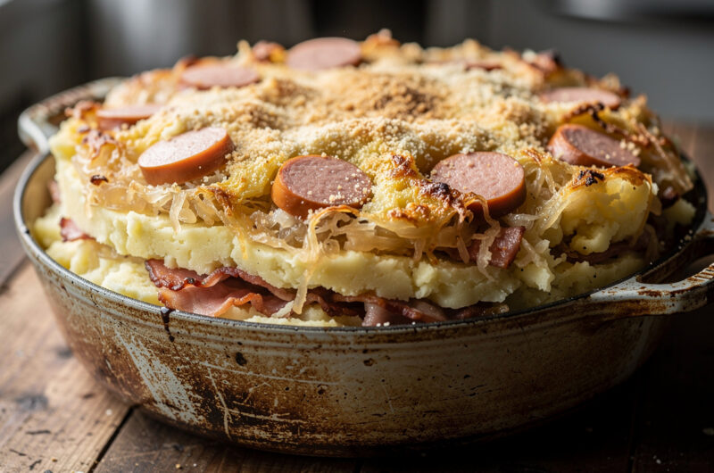 Zuurkool in de oven