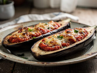 Aubergines uit de oven