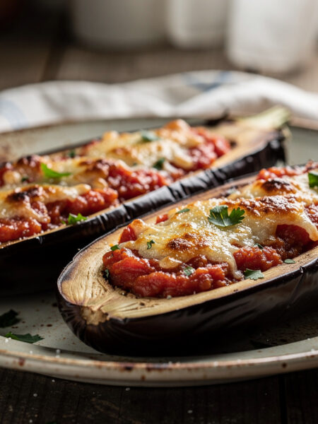 Aubergines uit de oven