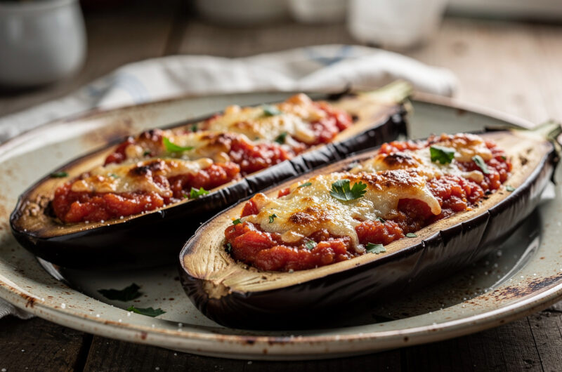Aubergines uit de oven
