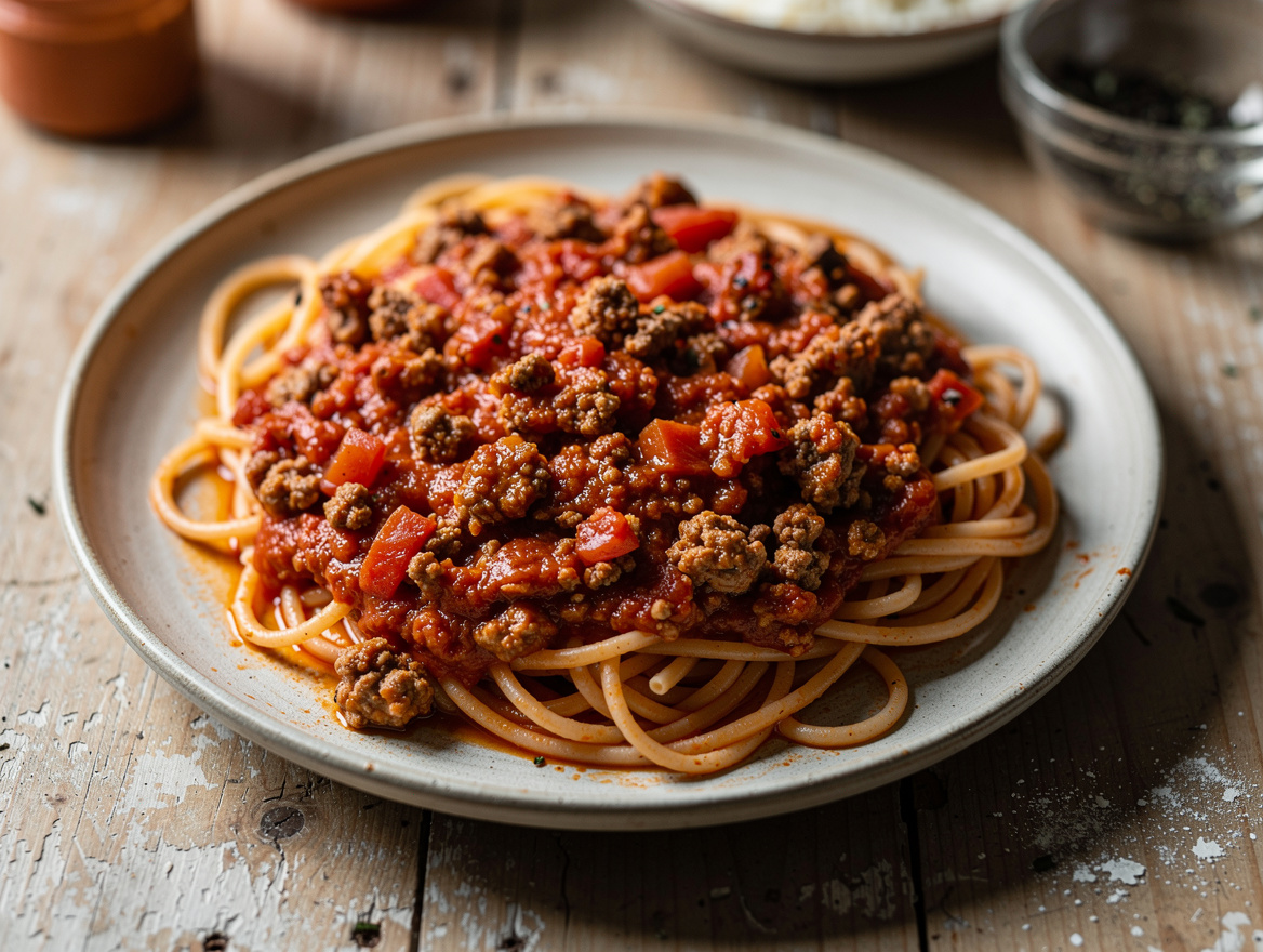Basissaus voor macaroni of spaghetti
