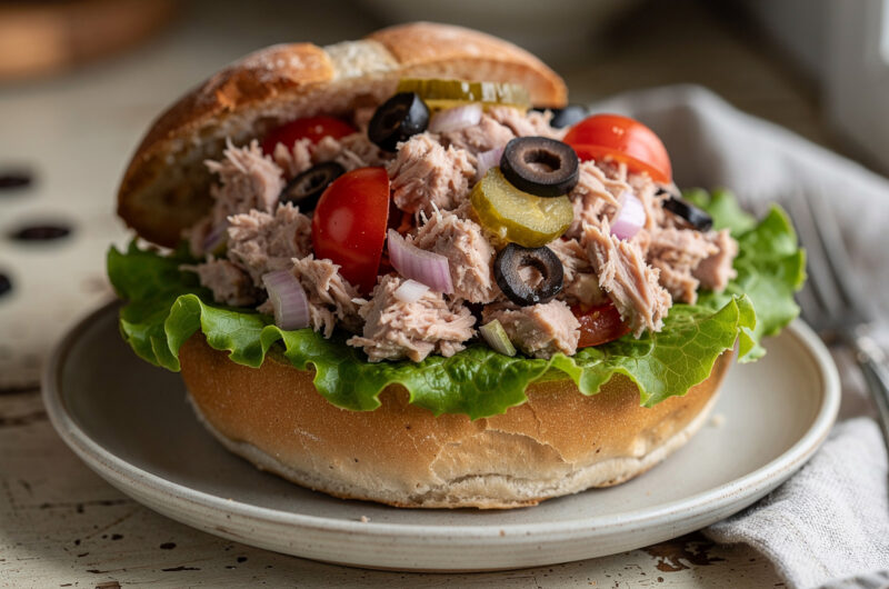 Broodje tonijnsalade