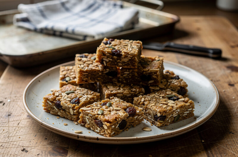 Flapjacks (schoolkoekjes)