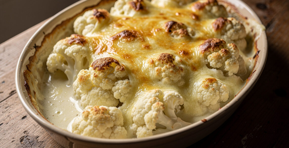 Gegratineerde bloemkool
