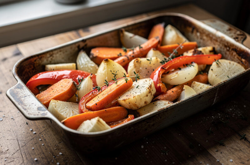 Geroosterde groenten uit de oven