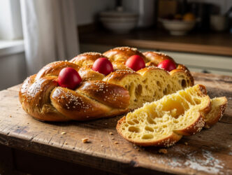 Grieks Paasbrood (tsoureka)