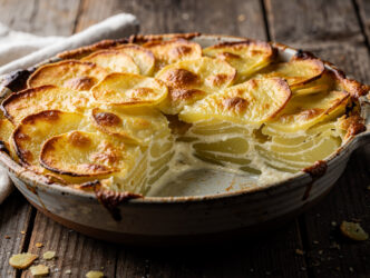 Klassieke aardappelgratin