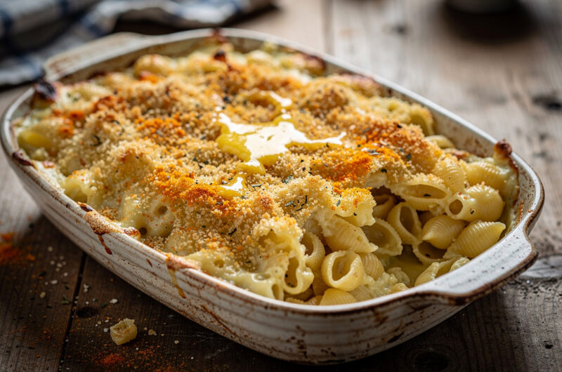 Pasta met kaassaus