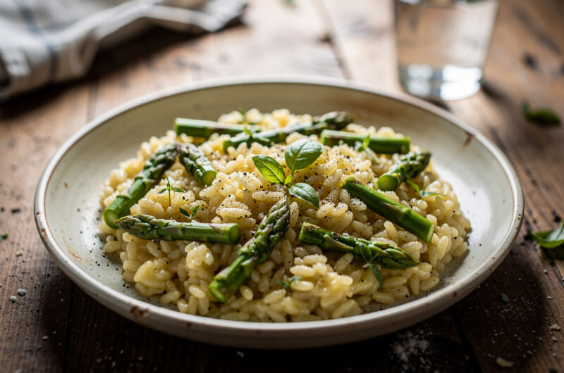 Risotto met asperges