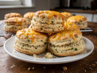 Scones met kaas en bieslook