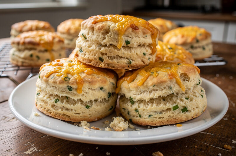 Scones met kaas en bieslook