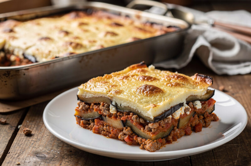 Traditionele moussaka