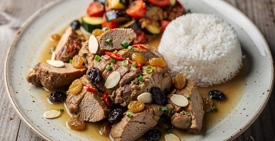 Turkse curry met kalkoen
