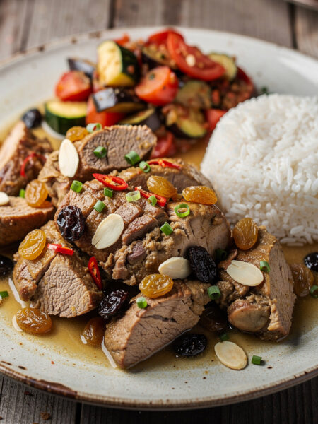 Turkse curry met kalkoen