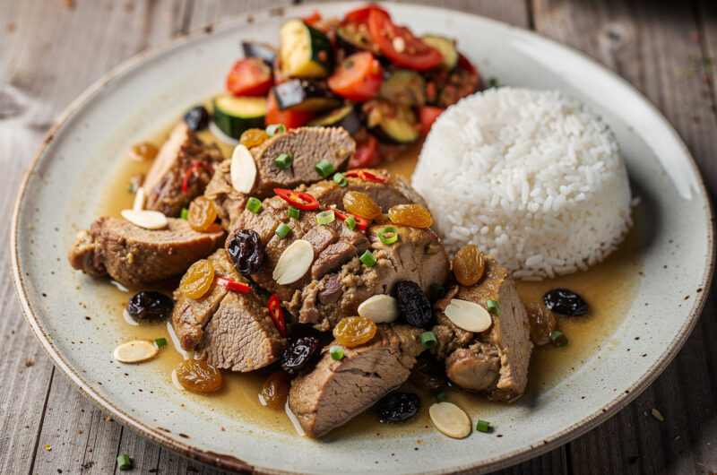 Turkse curry met kalkoen