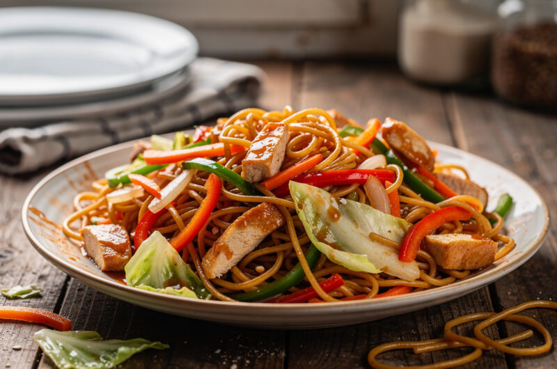 Woknoedels Sweet & Sour