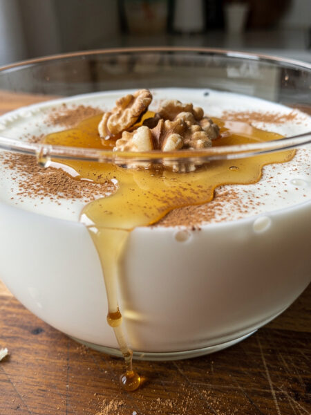 Yoghurt met honing