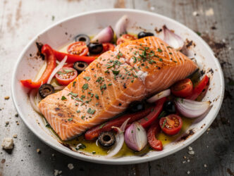 Zalm uit de oven