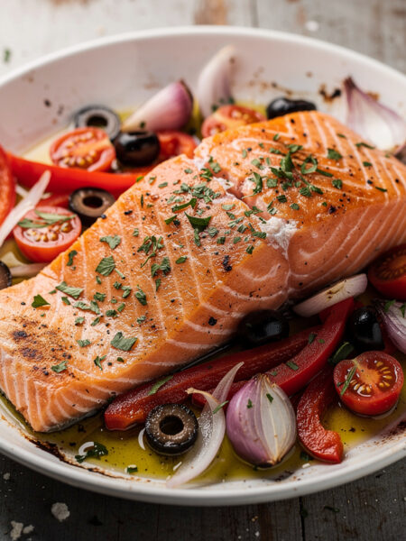 Zalm uit de oven