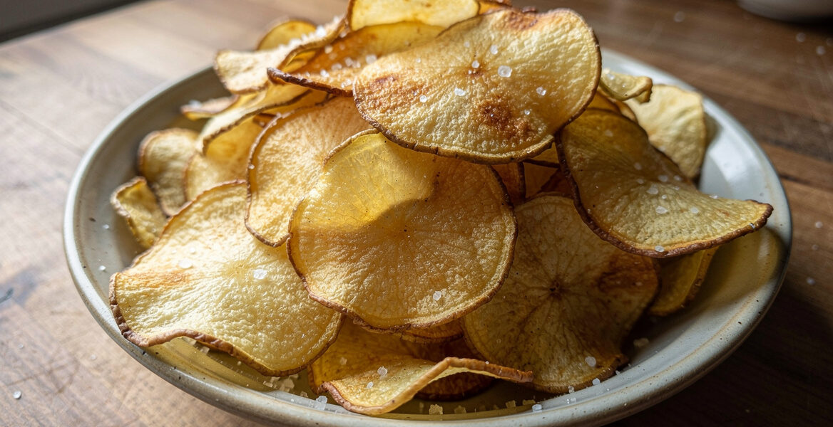Zelfgemaakte chips