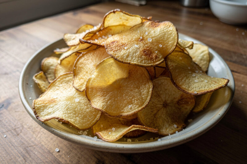Zelfgemaakte chips
