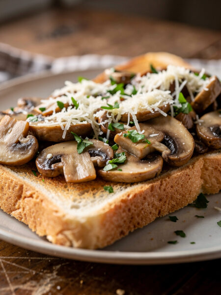 Champignons op toast