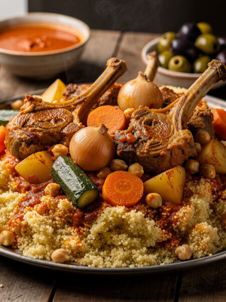 Couscous met lamsvlees