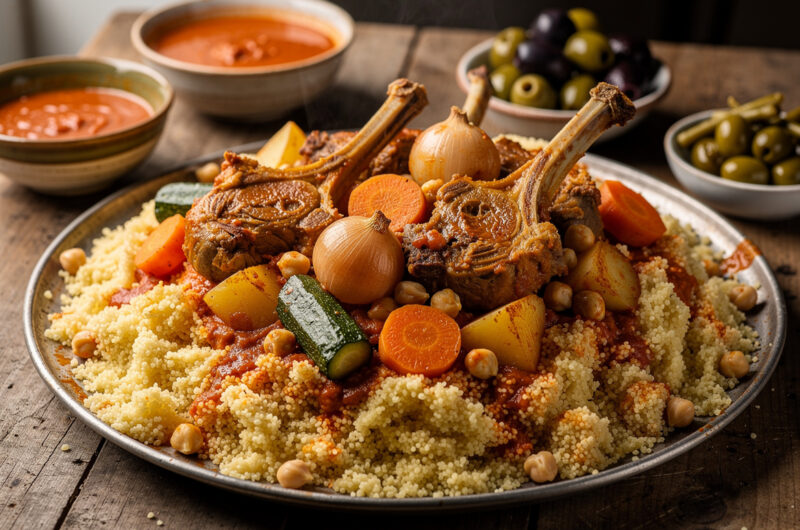 Couscous met lamsvlees