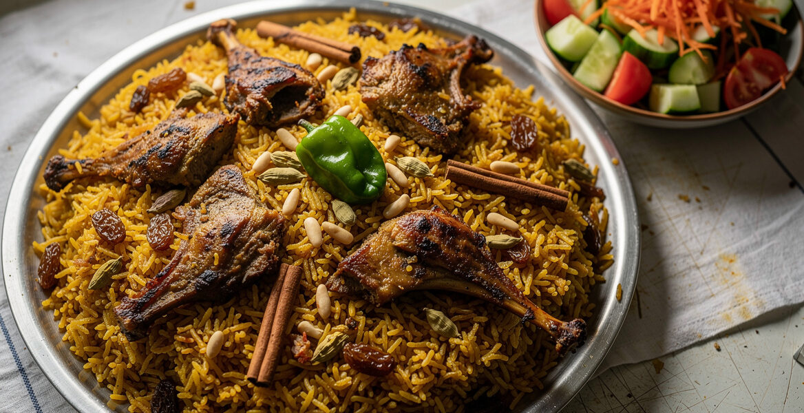 Moeders kabsa voor gasten