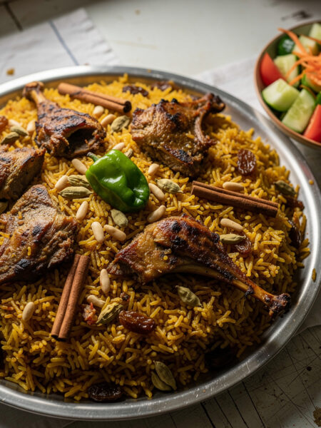 Moeders kabsa voor gasten