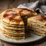 Pannenkoekentaart met appel en calvados
